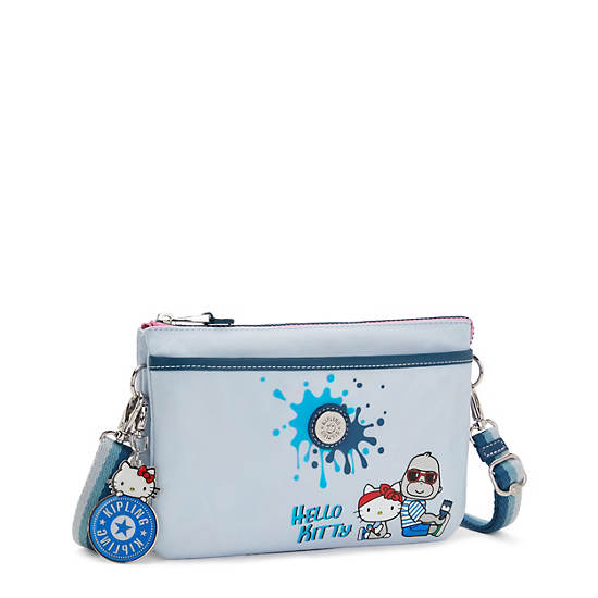 Bolsos Cruzados Kipling Riri Hello Kitty Azules | MX 1226ZU